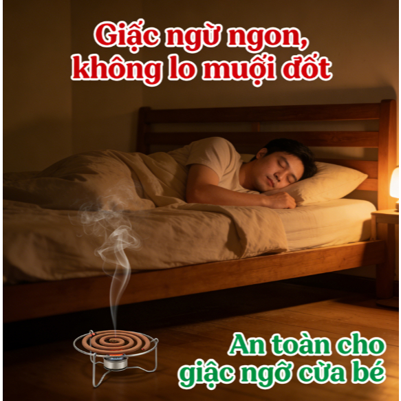 🛡️【NGẢI CỨU TỰ NHIÊN】NHANG ĐUỔI MUỖI Thảo Dược - An Toàn Cho Gia Đình 👨‍👩‍👧‍👦 🌿 Hương Thơm Dịu Nhẹ, Thời Gian Cháy Lâu,