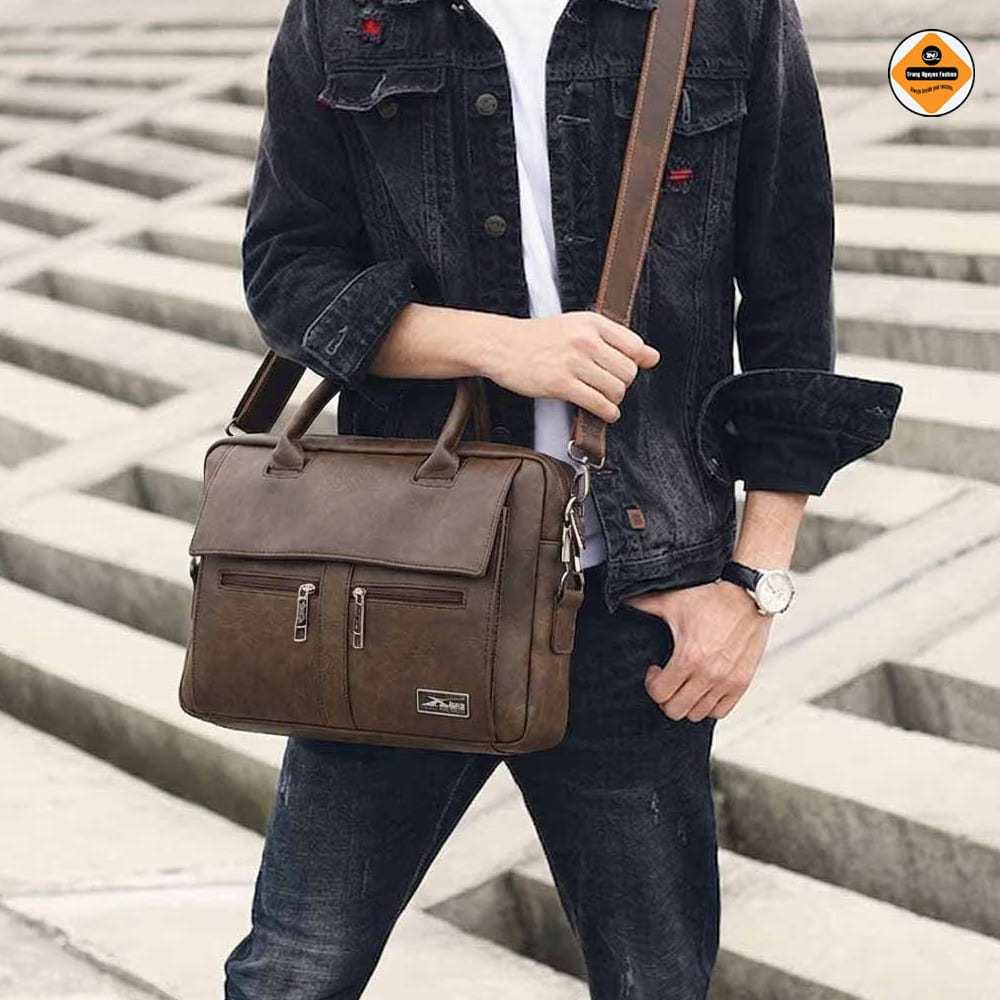 Cặp Da Công Sở Cao Cấp Xbags Lavish XB 4301 Sang Trọng, Đựng Laptop 15.6 Inch, Chuẩn Doanh Nhân!