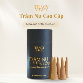 Giỏ quà tặng trầm hương phong thủy xông nhà văn phòng khai trương tân gia cao cấp "Thiên Thời Trường Cửu Ngũ"Tracy Gifts