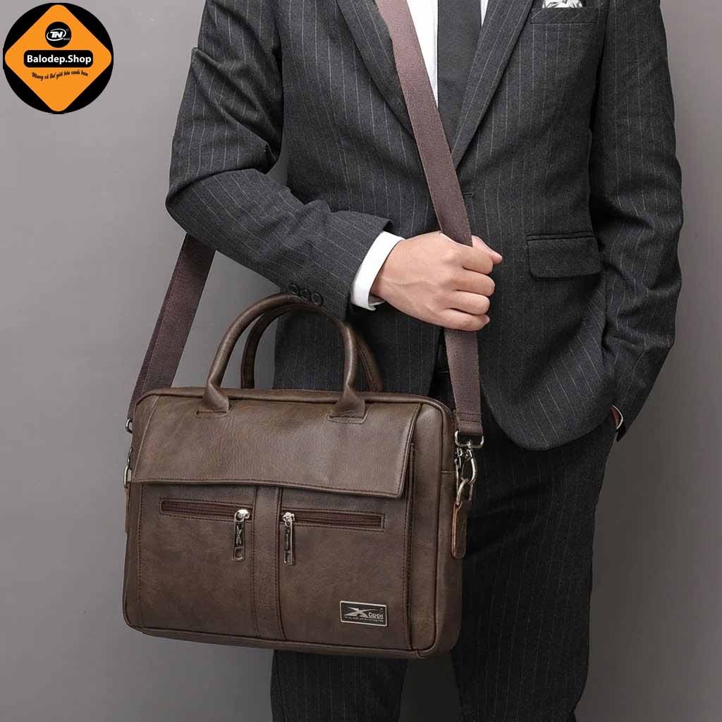 Cặp Công Sở Xbags Lavish XB 4301 Da Cao Cấp, Sang Trọng, Lịch Lãm, Chuẩn Phong Thái Doanh Nhân!
