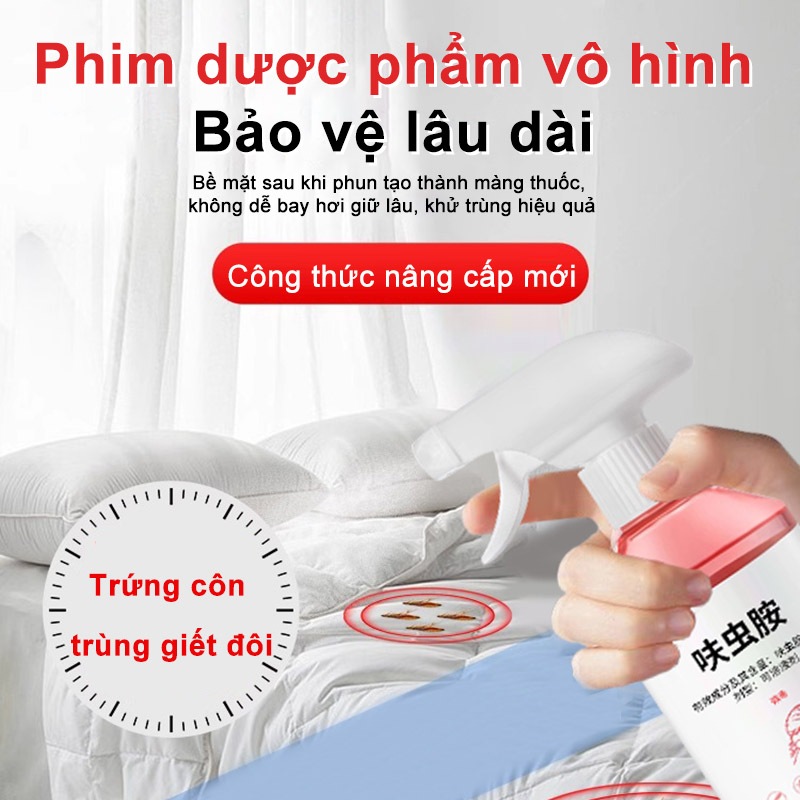Chai xịt diệt kiến diệt gián, đuổi và diệt côn trùng hiệu quả, Diệt kiến, gián, ruồi, muỗi an toàn hiệu quả, nhiều hươn