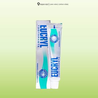 Kem Đánh Răng Eucryl Làm Trắng Răng Hương Bạc Hà Tooth Paste Freshmint (62g)