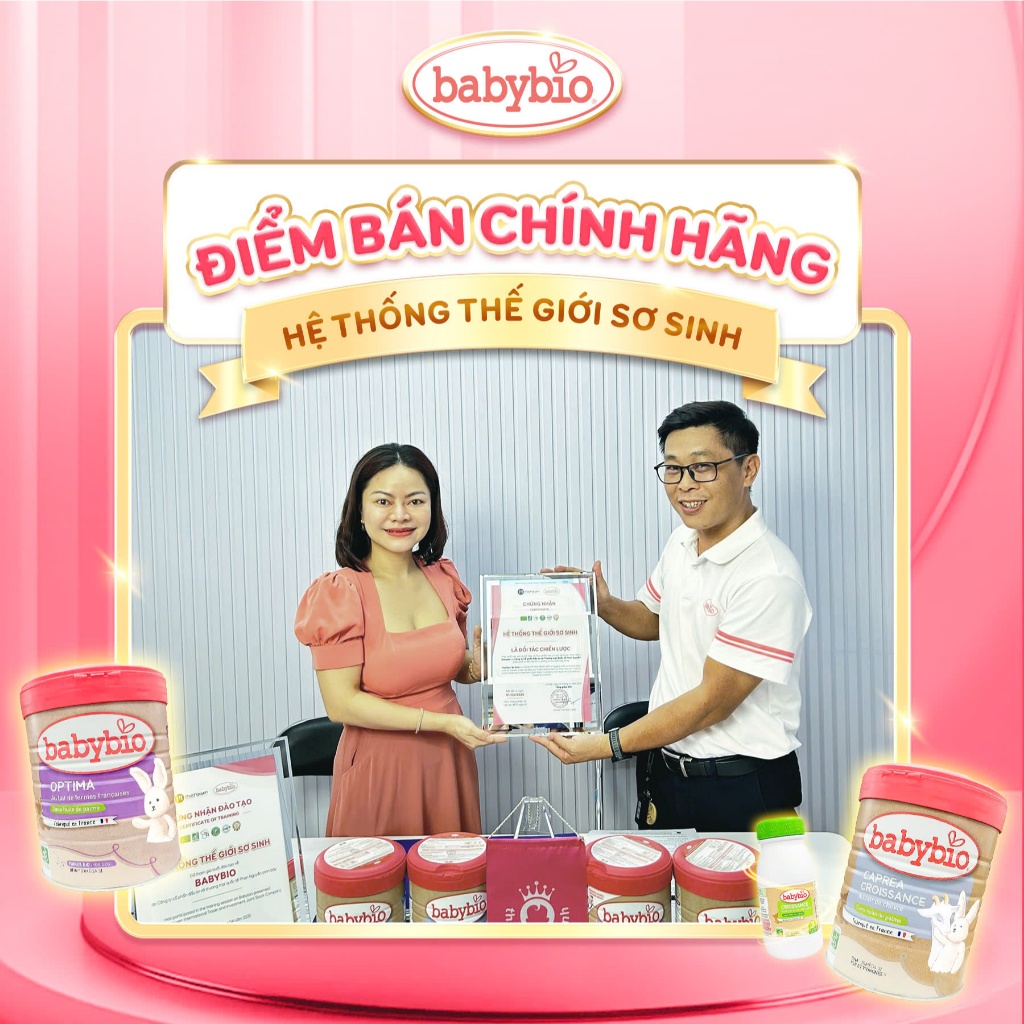 [🔥DEAL SỐC CÓ HẠN🔥] Babybio Sữa Dê Công Thức Số 1,2,3 Dinh Dưỡng Hữu Cơ 800g - Milk TGSS