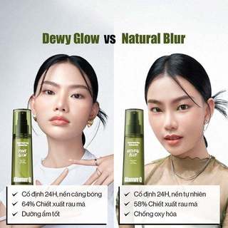 Xịt Khóa Nền Glamrr Q Vegan Super Makeup Fixer Cố Định Trang Điểm Thuần Chay Cho Da Nhạy Cảm Mẫu Thử Duduhouse