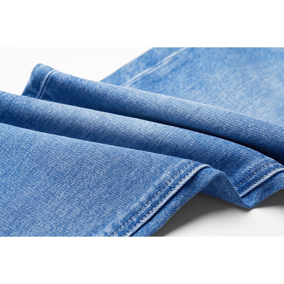 Quần Jean Nam Ninomaxx Straight RAWCORE DENIM Chất Vải Cứng Dày Độ Bền Cao Co Dãn Nhẹ 2509013