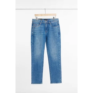 Quần Jean Nam Ninomaxx Straight RAWCORE DENIM Chất Vải Cứng Dày Độ Bền Cao Co Dãn Nhẹ 2509013