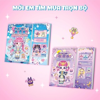 Sách Dreamy Fashion - Thời trang vũ trụ (Bóc dán hơn 200+ sticker sáng tạo cho bé gái)