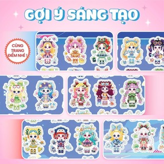Sách Dreamy Fashion - Thời trang vũ trụ (Bóc dán hơn 200+ sticker sáng tạo cho bé gái)