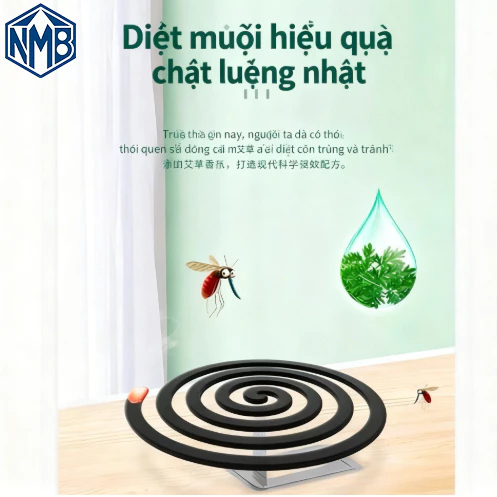 Nhang Ngải Cứu Đuổi Muỗi Tự Nhiên - Hiệu Quả Lâu Dài, Đuổi Muỗi Hiệu Quả , Ít Khói