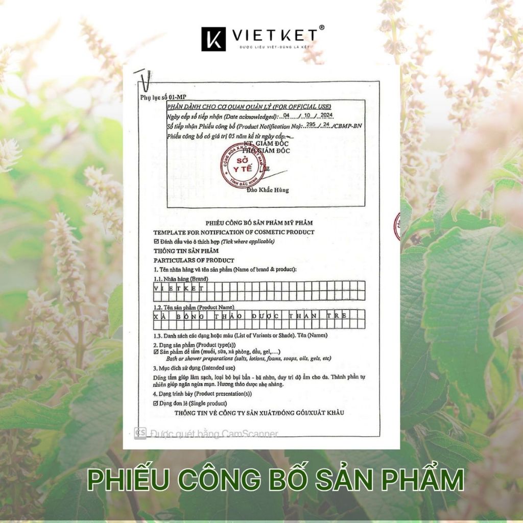 Xà Bông Tắm Dầu Dừa, Mù U, Than tre VIETKET 100g - Sạch Ghét, Giảm Mụn Lưng, Sáng Da, Duy Trì Độ Ẩm, Không Nhờn Rít