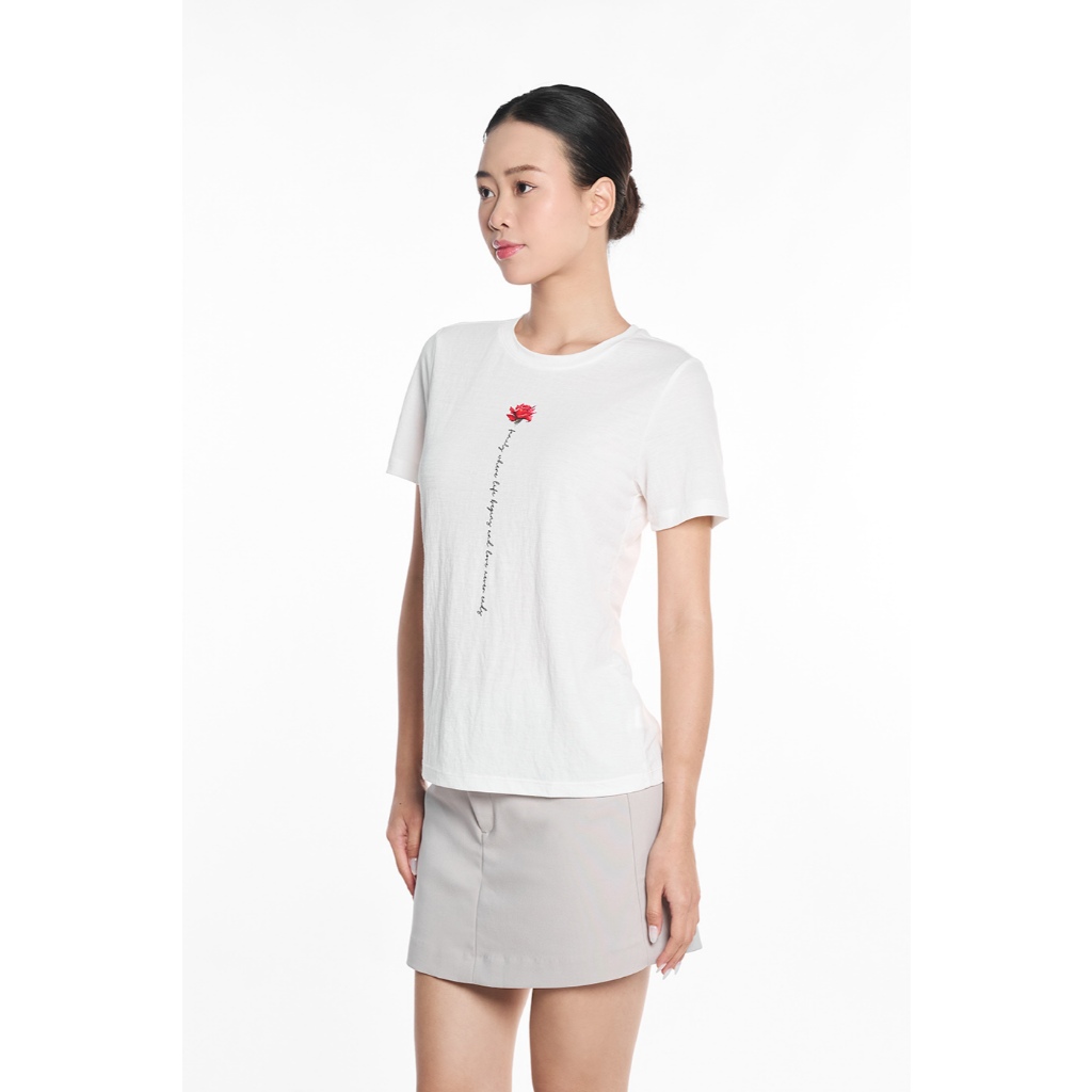Áo Thun Graphic Nữ Tay Ngắn Ninomaxx 2510019