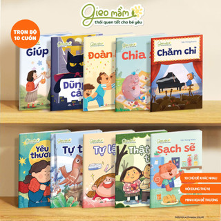 Sách - Gieo Mầm Thói Quen Tốt Cho Bé Yêu Combo 10 Cuốn
