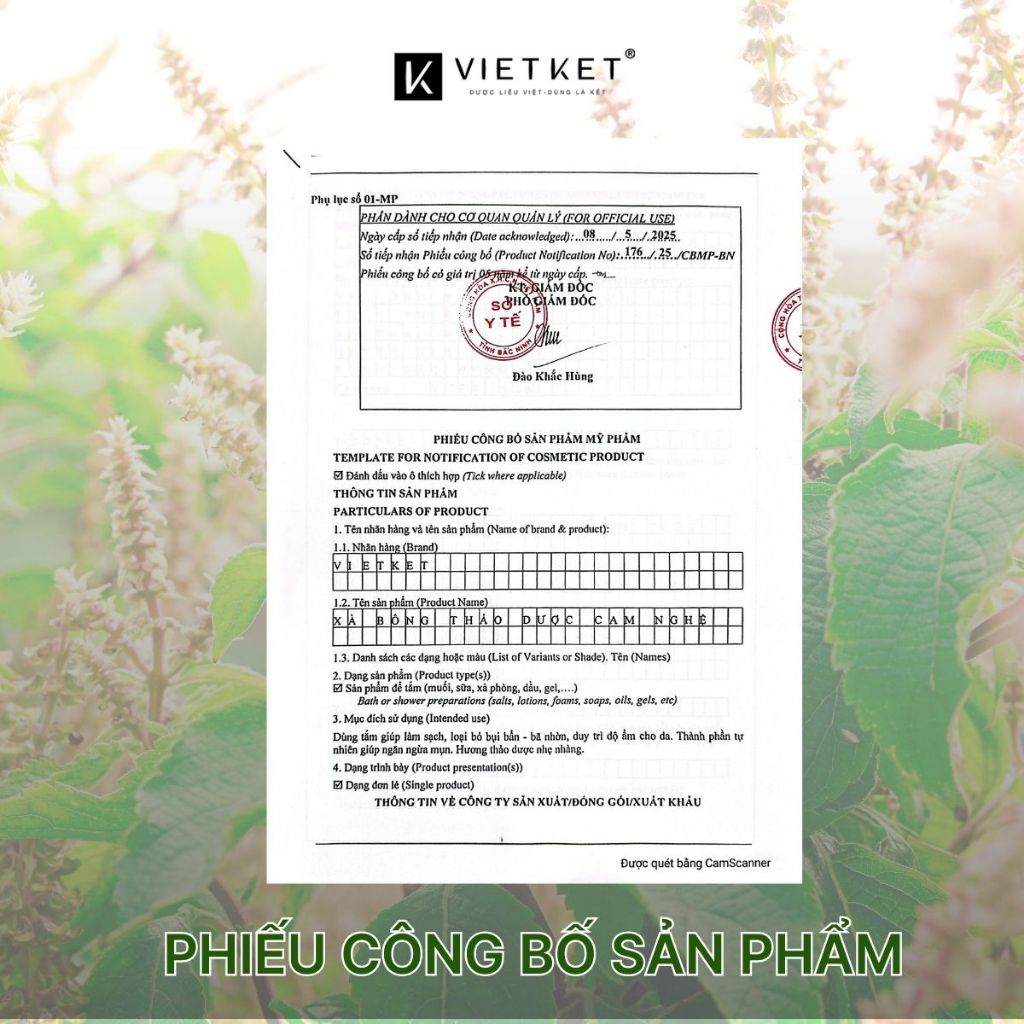 Xà Bông Tắm Dầu Dừa, Mù U, Cam Nghệ VIETKET 100g - Sạch Ghét, Giảm Mụn, Sáng Da, Duy Trì Độ Ẩm, Không Nhờn Rít