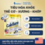 Sữa bột Calosure Gold 900g (ít đường) - Bảo vệ xương khớp, tăng cường sức khỏe mạch - Lon 900g