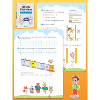 Sách - Rèn Luyện Tư Duy Toán Học Lớp 1 - Kích Thích Hứng Thú Học Tập, Rèn Luyện Tư Duy Sáng Tạo