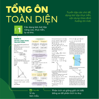 Sách cho 2k12 - Bộ 3 cuốn Đột phá tư duy Toán 9 (2 tập), Đột phá tư duy kì thi vào 10 môn Toán