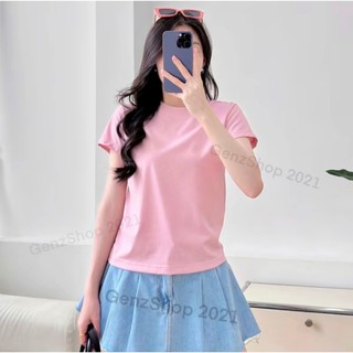 ÁO THUN BABY TEE TRƠN FULL BẢNG MÀU BST2026 DỄ PHỐI ĐỒ Top Nữ Women Cổ Tròn