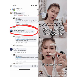 Chun lò xo Thái giúp buộc phồng tóc và đứng tóc  - MYHANH.GU