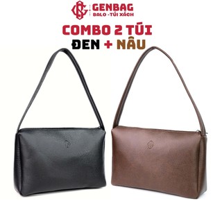 COMBO Túi xách nữ kẹp nách da pu phong cách Hàn Quốc basic TX29