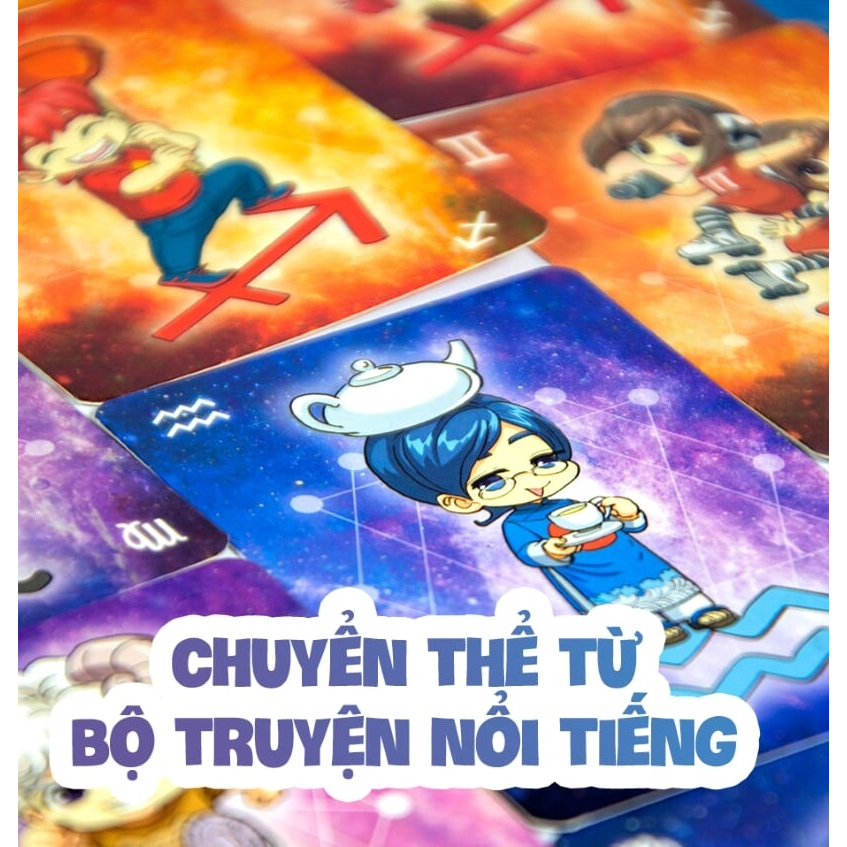 Boardgame Lớp Học Mật Ngữ - Siêu Thú Ngân Hà - Cuộc đua sao chổi