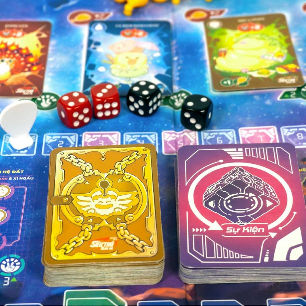 Boardgame Lớp Học Mật Ngữ - Siêu Thú Ngân Hà - Cuộc đua sao chổi