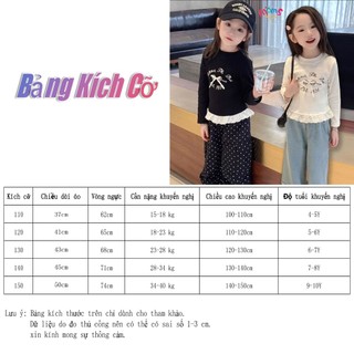 👧 ÁO DàI Tay Cho Bé GáI 3 11 TuổI: ChấT VảI MềM MịN ThoáNg Khí, Nơ Xinh áO Cho Bé GáI Thun áO Thun