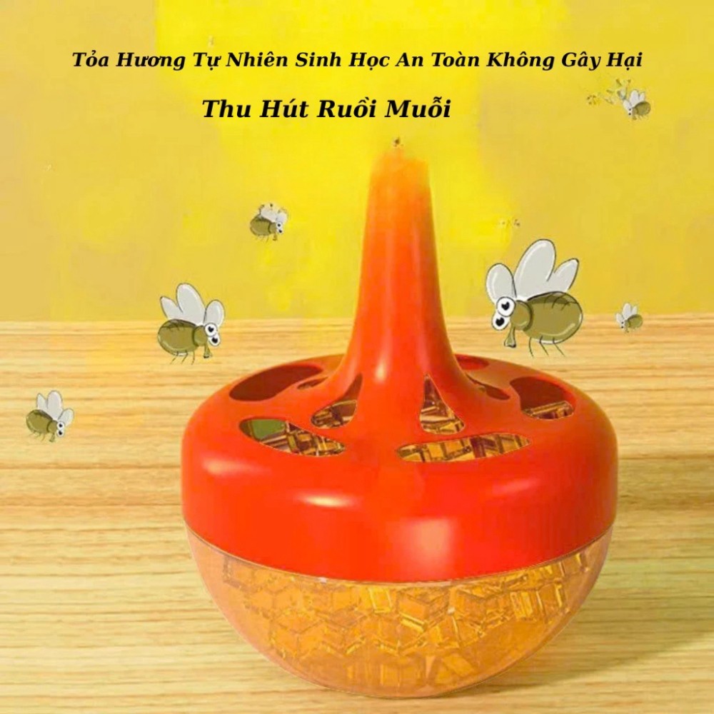 🪰【BẪY DÍNH RUỒI GIẤM】- Fly Catcher (35g) ✅ An Toàn - Không Mùi - Hiệu Quả Cao | Diệt Ruồi Ngay Tại Nhà 🏠