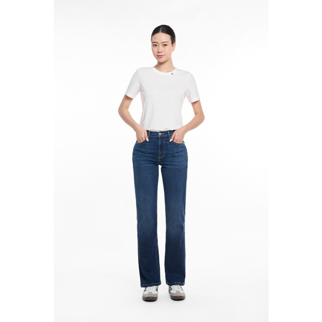 Áo Thun Basic Nữ Tay Ngắn Ninomaxx 2509016