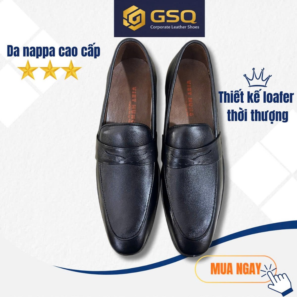 👞 GIÀY MỌI NAM DA NAPPA – SANG TRỌNG, ÊM CHÂN, ĐI LÀM CỰC ĐỈNH 👞