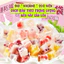 Kẹo Dẻo Sữa Chua Trái Cây Tự Nhiên Kẹo Dẻo Mềm Vị Chua Ngọt Mix Vị Trái Cây Siêu Ngon