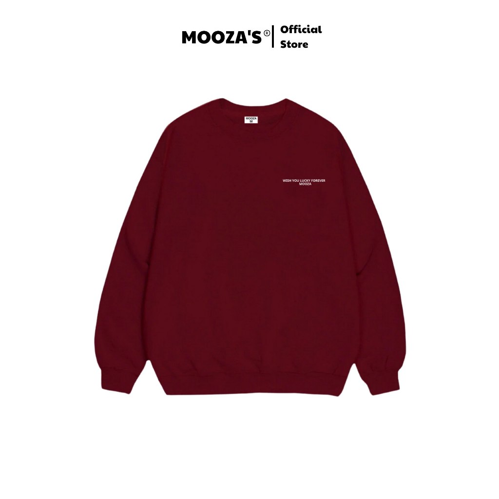 Áo Sweater Nỉ Lông Cáo Mooza Studio Unisex Nam Nữ Local Brand/ LUCKY ...