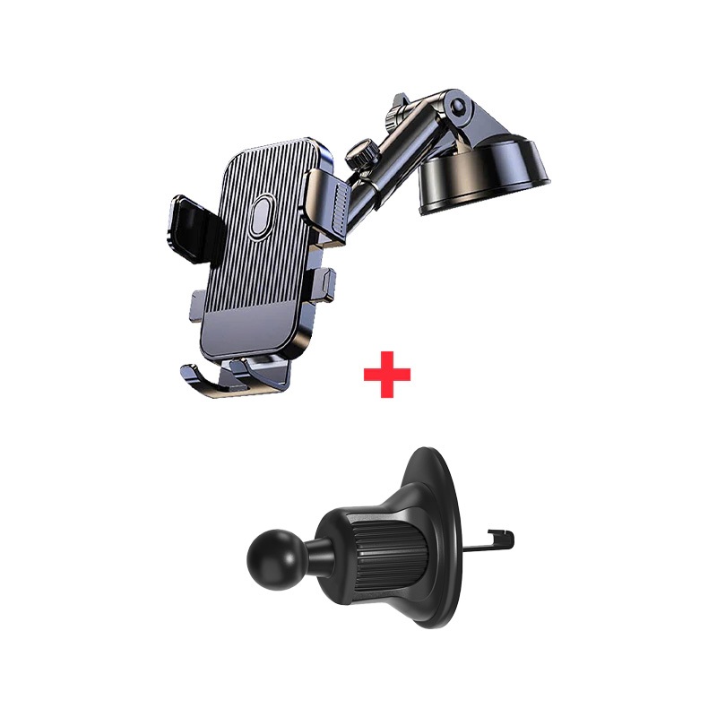 Giá đỡ điện thoại ô tô UHERO chống rung gắn nhiều vị trí xoay 360 độ phù hợp mọi dòng điện thoại | BigBuy360 - bigbuy360.vn