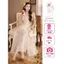 Đầm Maxi Ren Hoa Dáng Dài 2 Dây Xòe Tùng Chuẩn CHOUCHOU Kèm Khăn Choàng Thiết Kế