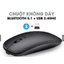 Chuột không dây Chuột Bluetooth 2.4GHz cho máy tính xách tay laptop ( màu đen)