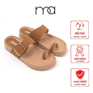 DÉP NỮ SỎ NGÓN KHÓA VUÔNG DA LỘN NĂNG ĐỘNG TRẺ TRUNG D4743