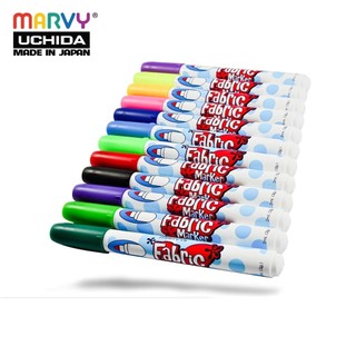 MARVY – BÚT VIẾT VẼ TRÊN VẢI ♥ Fabric Marker Conic 19 Màu Lẻ Tự Chọn 🐻🌸 MS: 560 ♥