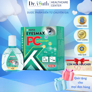 Nhỏ mắt Chống ánh sáng xanh Kyoto Eyesmax PC Anti Blue Light bảo vệ, nhìn màn hình điện thoại, máy tính không mỏi
