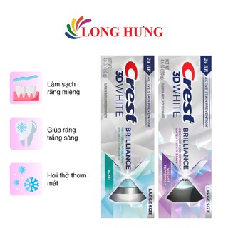 Kem đánh răng Crest 3D White Brilliance (130g)