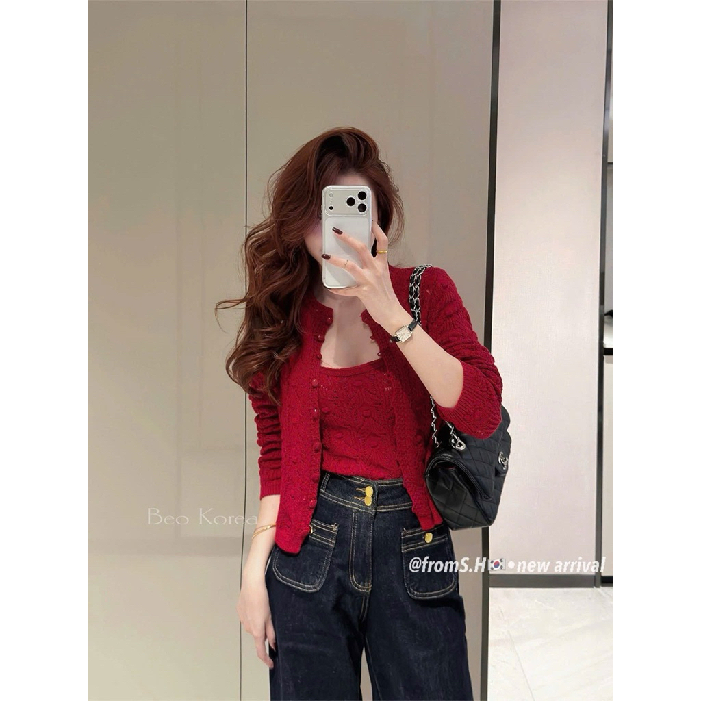 [𝐒𝐮𝐙𝐲] Set Len 2 Dây WEGE + Chân Váy QCCC Loại 1