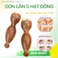 Con lăn massage bấm huyệt 5 hạt bằng đồng giải pháp thư giãn , giảm đau mỏi mắt và nâng cơ mặt làm đẹp