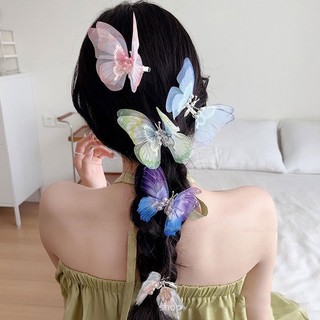 Kẹp Tóc 5D CÁNH BƯỚM RUNG LẮC Khi Di Chuyển - Kẹp Tóc HÌnh Bướm Lò Xo Rung Rinh Dễ Thương Phong Cách Hàn Quốc