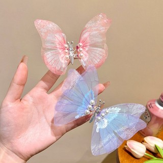 Kẹp Tóc 5D CÁNH BƯỚM RUNG LẮC Khi Di Chuyển - Kẹp Tóc HÌnh Bướm Lò Xo Rung Rinh Dễ Thương Phong Cách Hàn Quốc