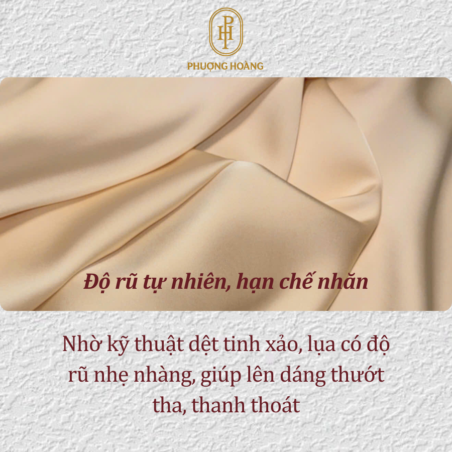 [VẢI PH] LỤA TÔ CHÂU Cao Cấp Loại 1 nhiều màu, may Áo Dài, may đầm váy sang trọng, chất mềm rũ VT07