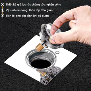Nắp Đậy Cống Hai Chế Độ Thoát Nước Sàn Tắm Chất Lượng, Thiết Kế Tinh Tế, Hiệu Quả, Đảm Bảo An Toàn.