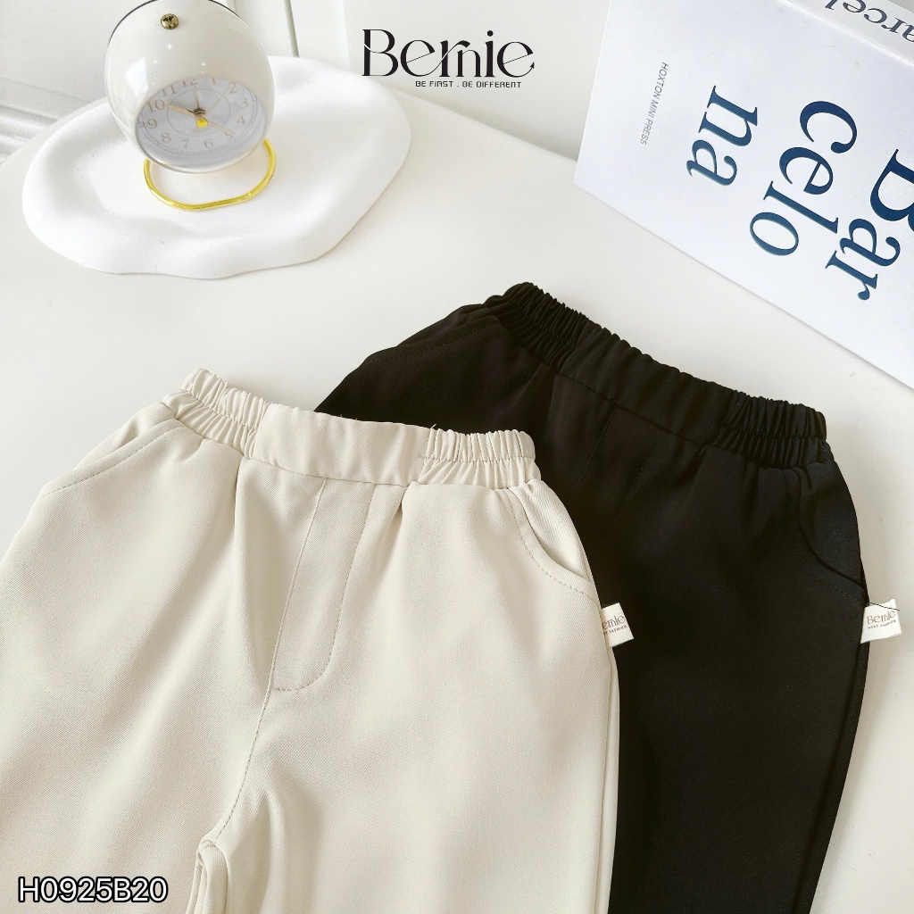 [Chính hãng Bernie] Bộ vest công tử cho bé, bộ vest 3 chi tiết công tử bảnh bao cho bé (vest, quần, nơ)