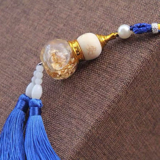 Dây Treo Xe Hồ Lô Nước Vàng Siêu Đẹp , Khánh Treo Ô Tô - Cầu Bình An , May Mắn