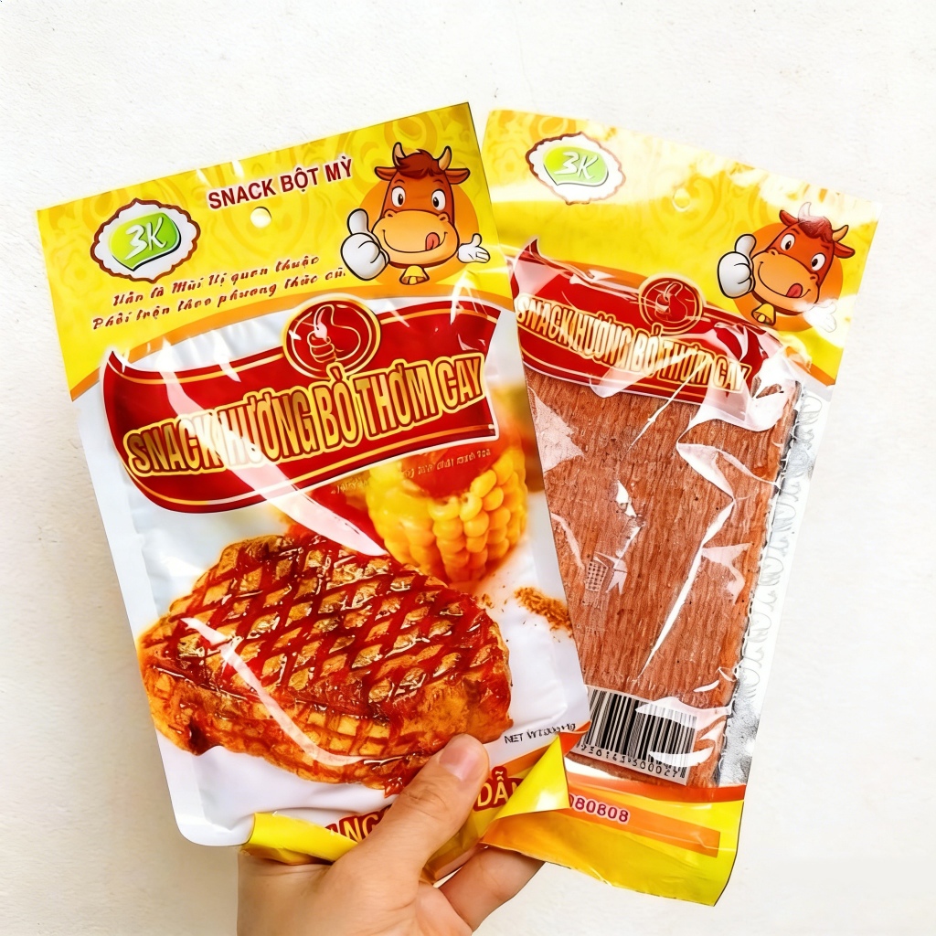 Snack Hương bò thơm cay 30g Thiên Long Food Snack Bột Mì Thơm Ngon Hấp Dẫn