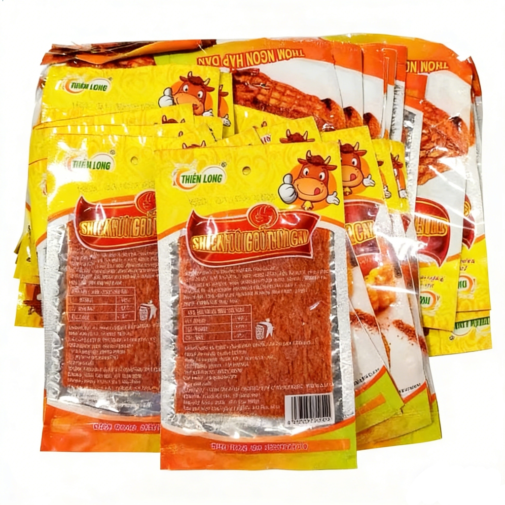 Snack Hương bò thơm cay 30g Thiên Long Food Snack Bột Mì Thơm Ngon Hấp Dẫn