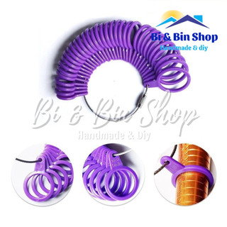 Bộ 33 Vòng Ni Nhẫn Đo Tay Chuyên Dùng Cho Thợ Kim Hoàn Và Thợ Làm Thủ Công Handmade - Bi & Bin Handmade Shop