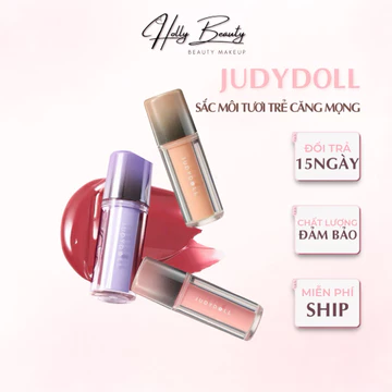 [NEW] Son Bóng JUDYDOLL Đầu Sắt Nhung Watery Lip Gloss 2.0 Căng Bóng Dưỡng Môi Lâu Trôi 2.4g